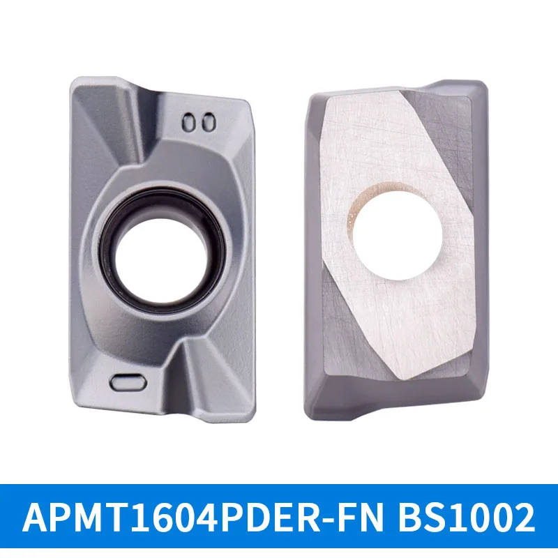 Super Hard Coated CNC Milling Inserts APMT1604PDER-FN BS1015/ APMT1604PDER-FN BS1002