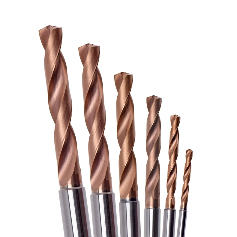 Hard Alloy Drill Bit Tungsten Steel Internal Cooling 5 Times Diameter SFP205N-0850-10-01