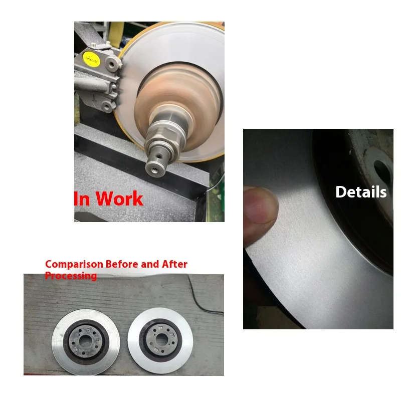 CUUUER Optical Disc Grinding Boring Machine Special Blade Car Brake Disc Repair Tool HRC45 10mm Hole 0.5mm Thickness 3-Year