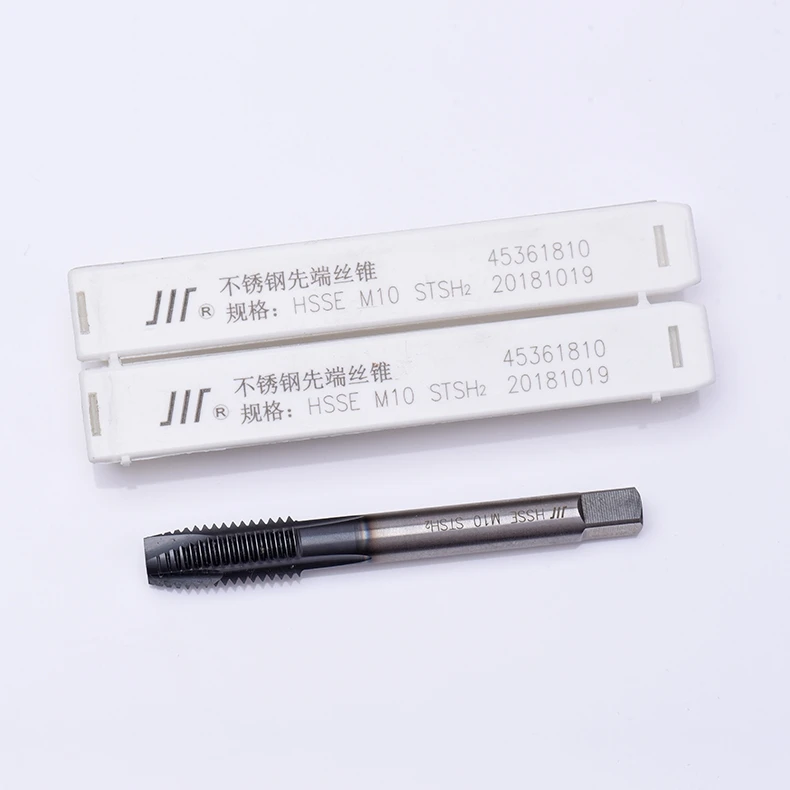 The Tin Coated Die End Tap Tip with Austenitic 304 and 316 Left Hand Cutting 1 1/2 in Outside Diameter