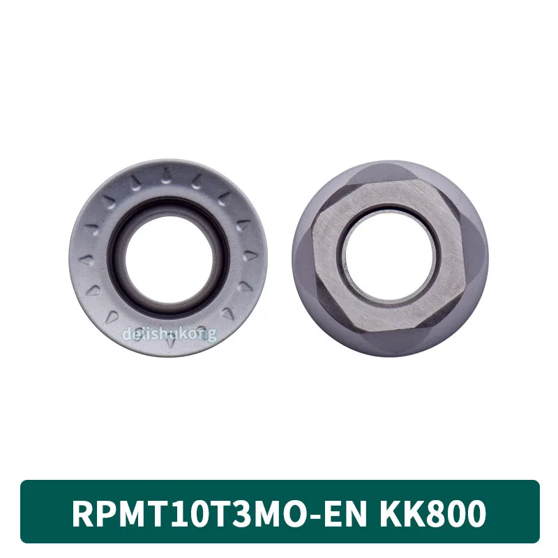 CNC Milling Cutter Blade RPMT10T3MO-EC BS1002 RDMT10T3MO-S BS1002 R5 Tool Made in China