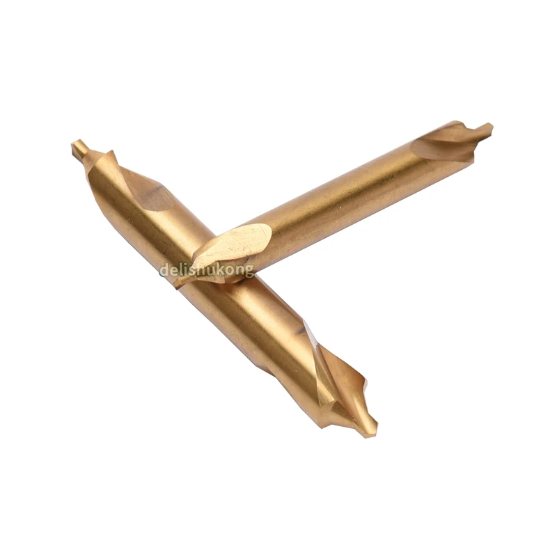 Cobalt-containing Type B Spot Drill Stainless Steel Special Hardened Bright Uncoated Positioning B1.5 2 2.5 3 4 5 6 for