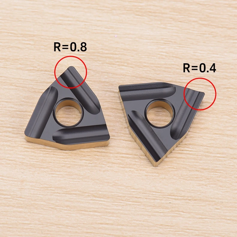 Peach-shaped Knife Grain WNMG080404L-GC 080408 KM8225 Special Steel Parts