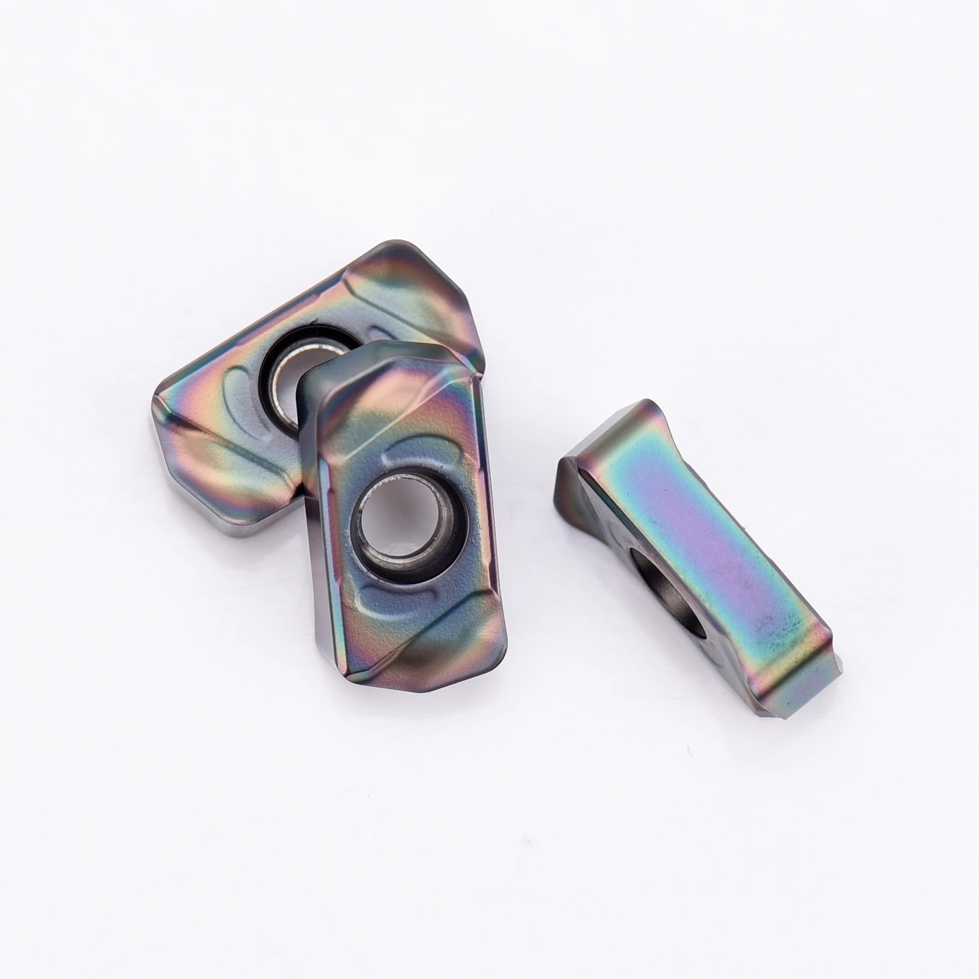 Milling Insert Double-sided Fast Feed Tungsten Steel Titanium Aluminum Nitride Coated External Turning Tool LNMU0303-TG PN8118