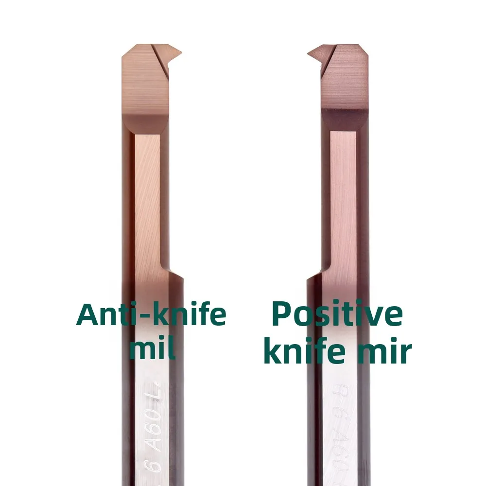KEUE CNC Mir A60/A55 Alloy Small Tooth Cutter Bar-PVD CVD Coated Tungsten Steel Internal Hole Thread Cutting Tool 40-100