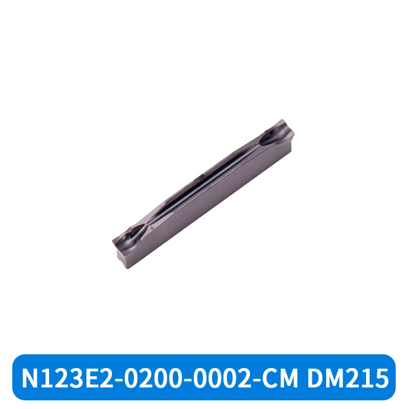Daoqin Grooving Blade N123E2-0200-0002-CM DM215 HRC20 0.5mm Blade Size 3-year Warranty Replaces for Sand