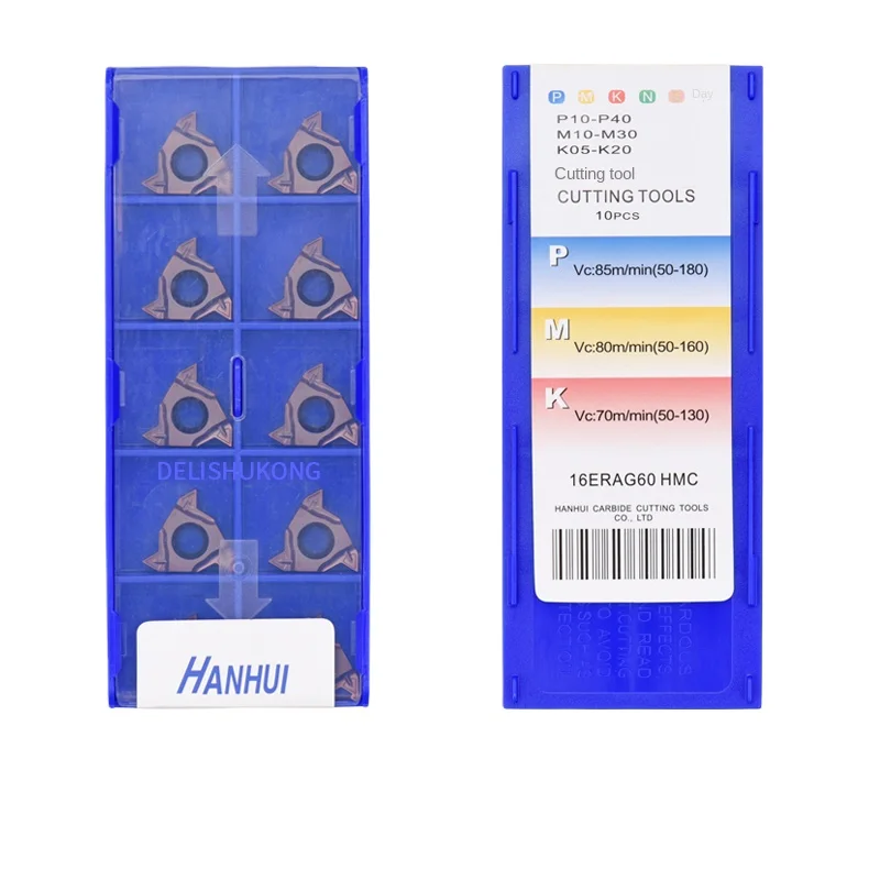 Hanhui HANHUI External Thread Blade 16ER AG60 55 1.0 1.25 1.5 2.5 3.0 HMC