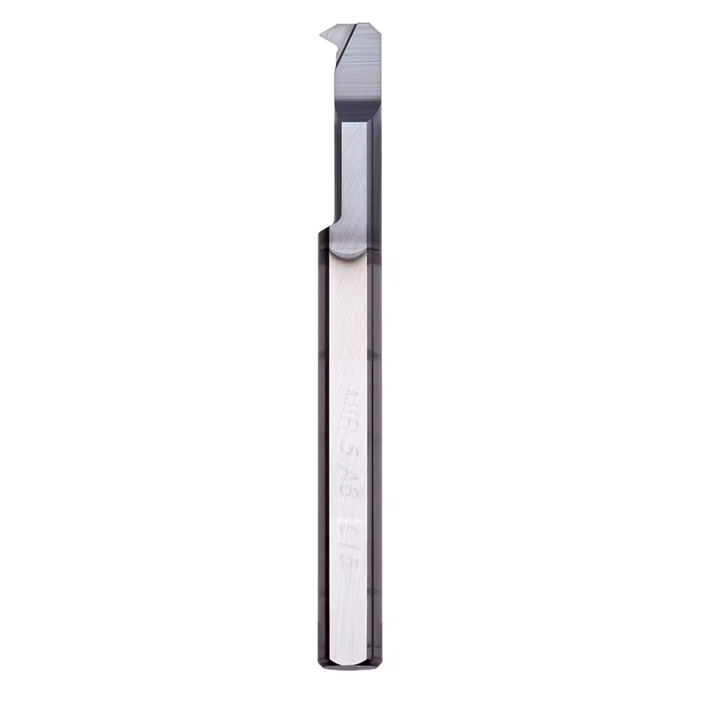 MIR 4A60 L10 R0.12 Black High Hardness Carbide Alloy Boring Tool High Coating Spiral Flute Non-Coolant Cat40 Taper 55 Point