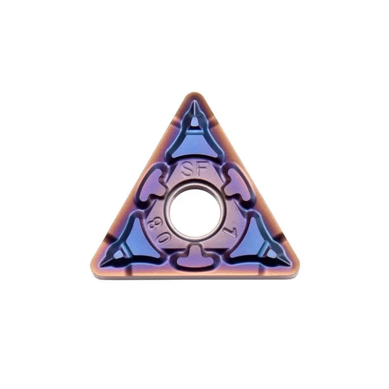 KEUE CNC Blade Chip Breaking Metric Counterbore Bright Uncoated TNMG160404-BF 160408 KM242K 7125