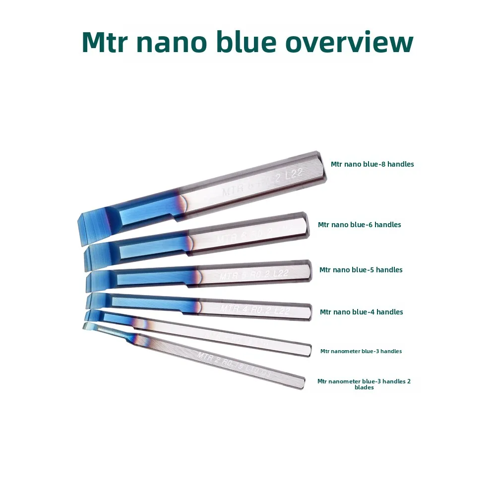 65&deg; MTR Angle Tungsten Solid Carbide Micro Boring Tool Kit  For