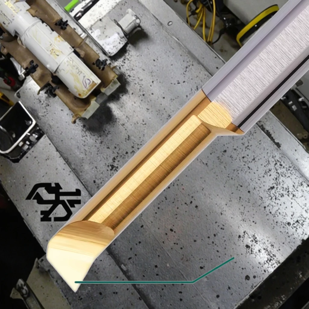 SBFR High-Precision 0.05in CNC Lathe Boring Bar | Tungsten Steel Alloy | Aluminum Cutting & Micro Inner Hole Machining Tool
