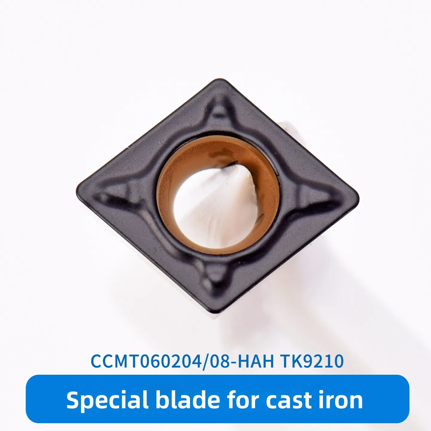 Special Two-Color CNC Inserts for Cast Iron CCMT060204-HAH TK9210 Made in China