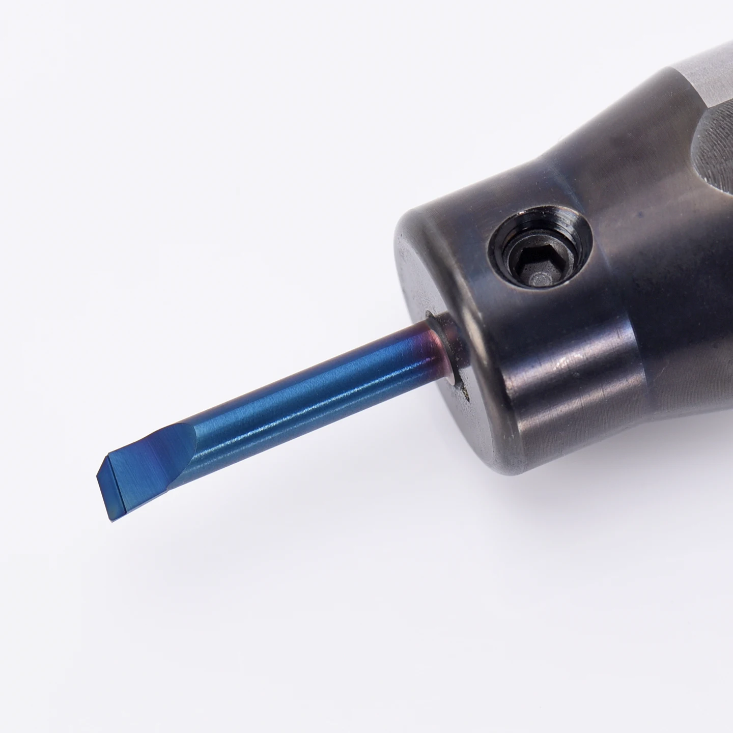 KEUE CNC Oblique Positioning Small Hole Cutter High Hardness Stainless Steel 4R0.15 L20 Boring Tool 18mm Diameter 20mm Head