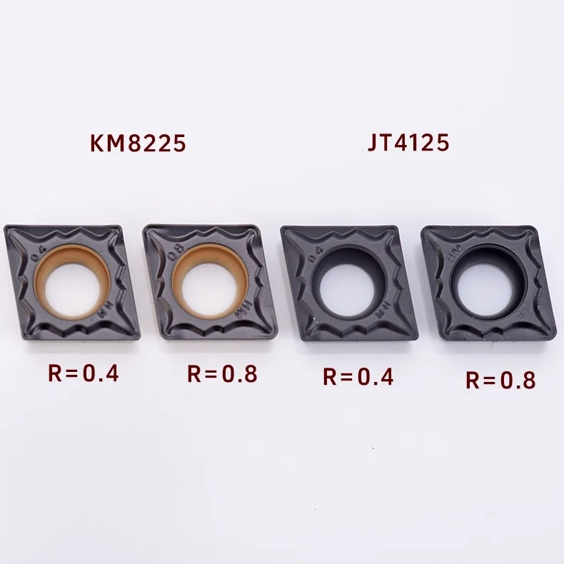Steel Parts Special Blade CCMT09T304-HM T308 JT4125 KM8225 OEM Titanium Aluminum Nitride Coated External Turning Tool 45HRC