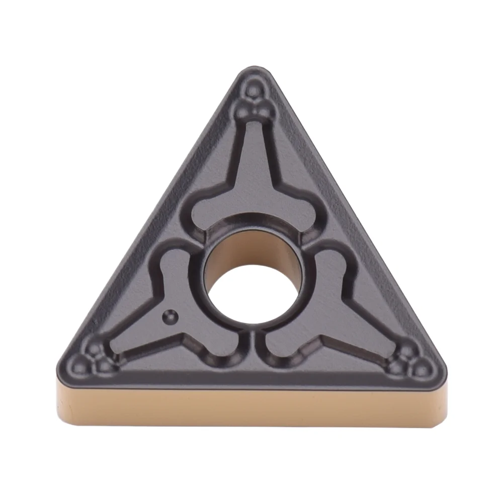 Tungsten Steel Blade TNMG160404-TM 160408 KM8225 OEM External Turning Tool Titanium Aluminum Nitride Coating 45HRC for TURNING