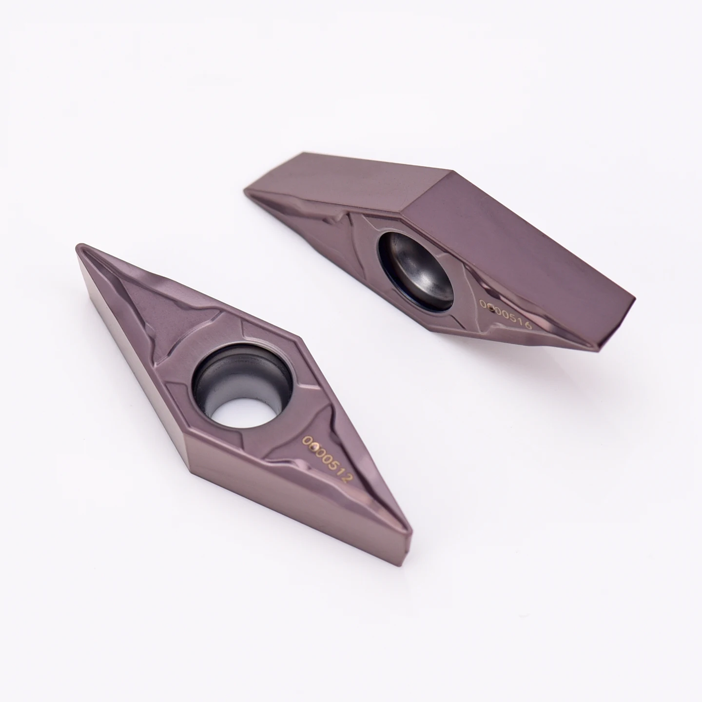 VBMT160404-PF3 MK1035 Zhuzhou Sol External Turning Tool OEM Titanium Aluminum Nitride Coated 45HRC Round 3 Years Warranty