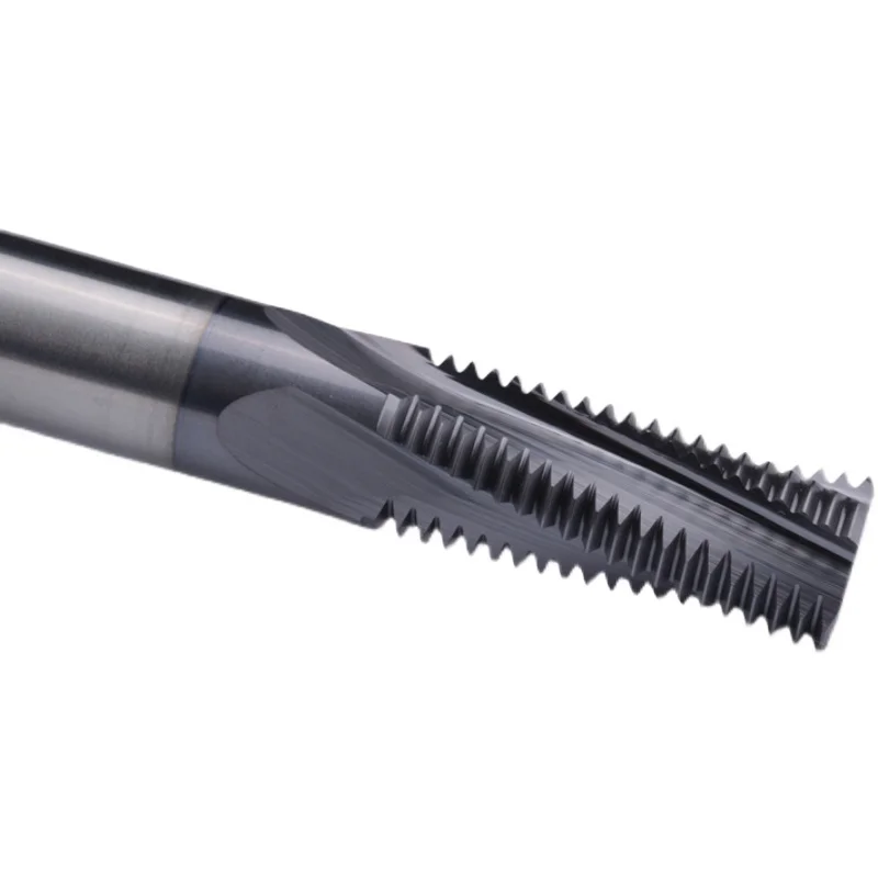 15 Helix Full Thread Milling Cutter Metric ISO Universal Inner Thread Carbide Altin Coated 4 Flutes M3 4 5 6 8 10-24 ODM KEUE