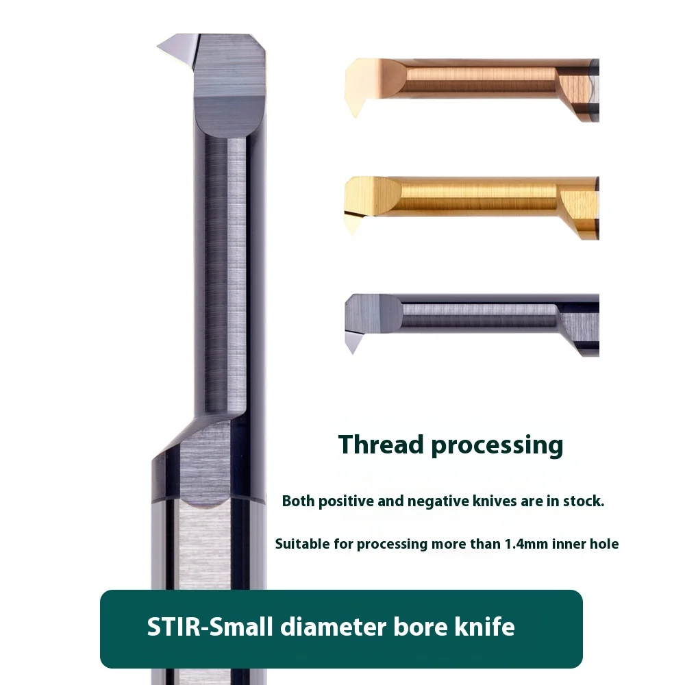 KEUE STIR40150-60 MIR6A60 Precision Tungsten Carbide Boring Tool for CNC Internal Thread Cutting