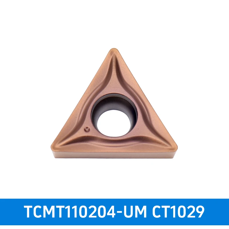 KEUE CNC Dalian Shante Triangle Stainless Steel Blade with 3-Year Warranty Model Numbers TCMT110204-UM TCMT110208-UM CT1029