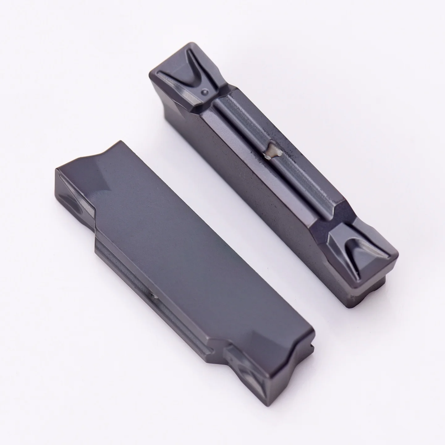KEUE CNC Square PVD/CVD Coated Grooving Inserts MGMN2000-T PN8000 60-63HRC 1/4in Blade for CNC Lathe Machining Steel Parts
