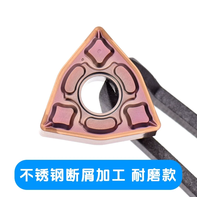 High Wear Resistance CVD/PVD Coated CNC Lathe Turning Insert Milling Tungsten Carbide in Triangle Shape