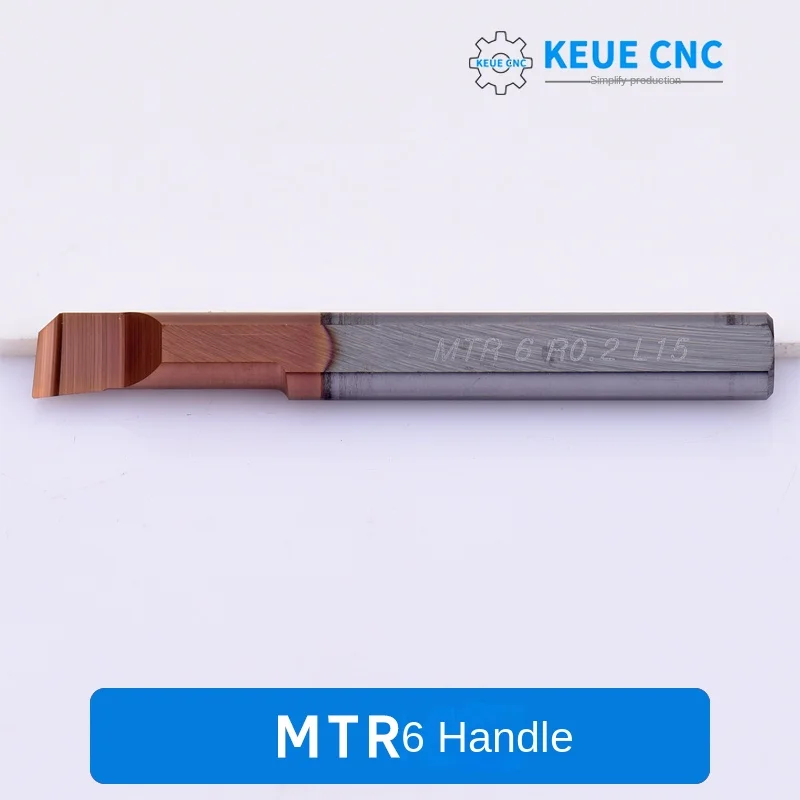 KEUECNC OEM Customized Small Diameter Boring Cutter MTR 6R0.2 L22 Inner Hole Tool Rod Compact Aperture Design 3-Year Warranty