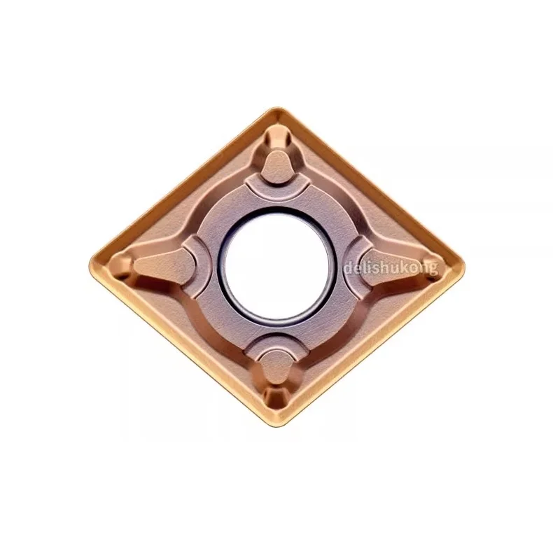 CNMG120408-EM KM3315 Stainless Steel Rough Turning Blade Cutting Tool High Hardness Wear Resistant Grain