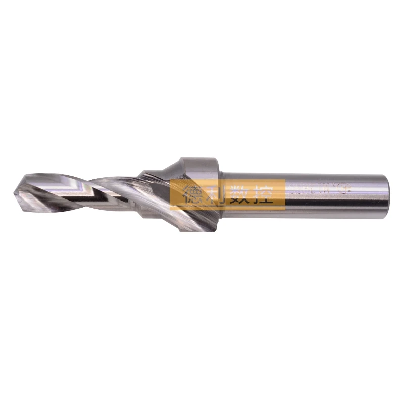Hongfeng C-type Composite Spot Drills for Nonferrous Metals Bright Uncoated M3-M14 Sizes
