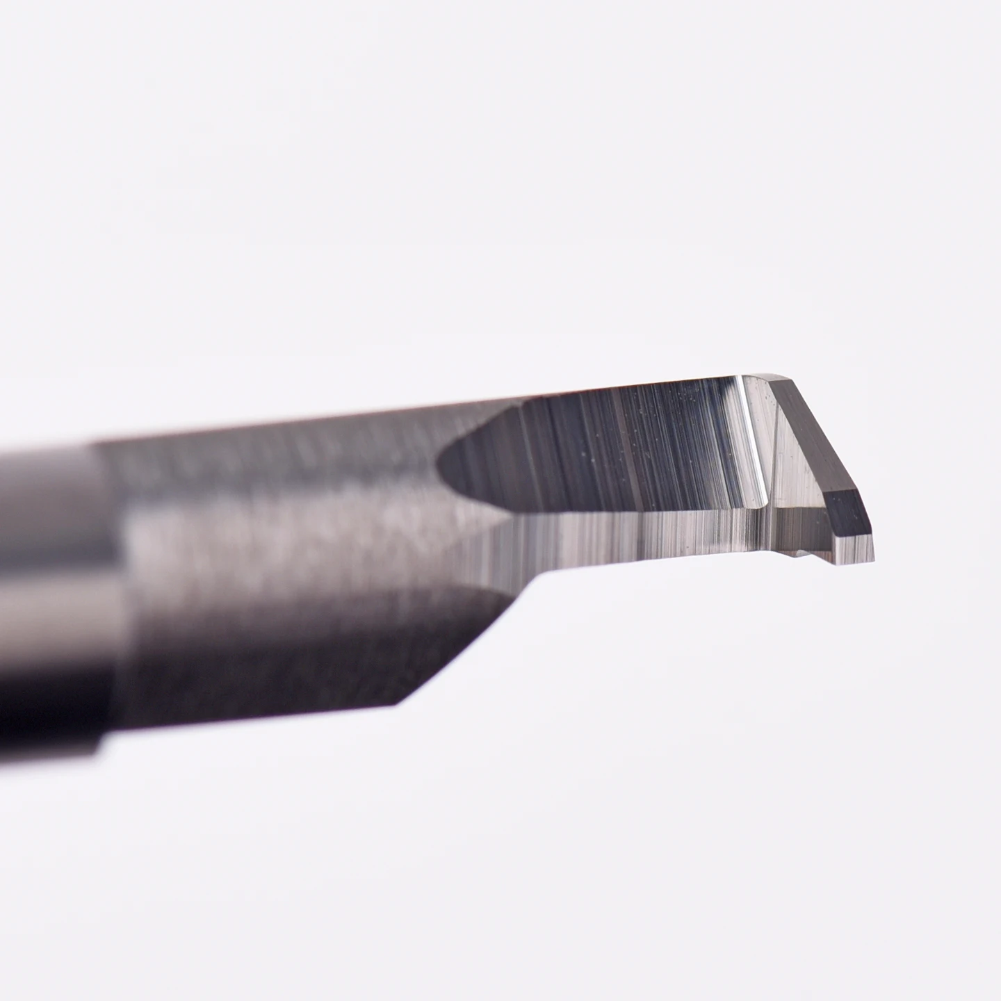 KEUE CNC Solid Tungsten Steel Internal Grooving & Boring Tool for Aluminum 0.01mm Precision 3-Year Warranty Uncoated