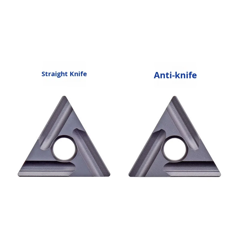 CNC Turning Inserts Triangle Shape No Coating No Hardness TNMG160404R-S KM240/TNMG160408R-S TNMG160404L-S