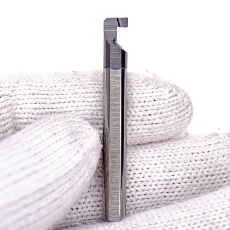 KEUE CNC Sbwl10 050R005-D4 Carbide Anti-Seismic Small Diameter Inner Groove Cutter Integral Tungsten Steel Right Boring Tools