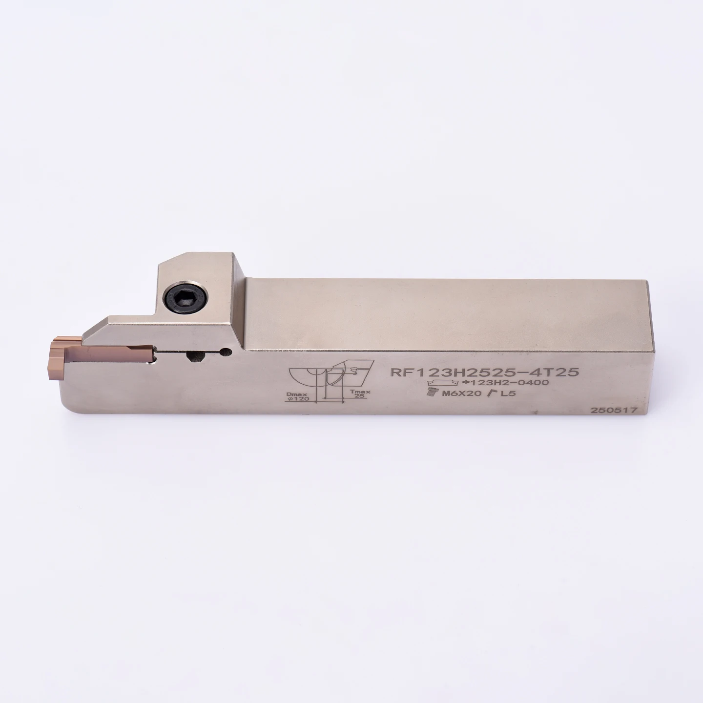 7-Shaped End Face Flat Groove Cutter Slotting Blade External Groove Cutter OEM KEUE CNC 7R123H1-0300-020