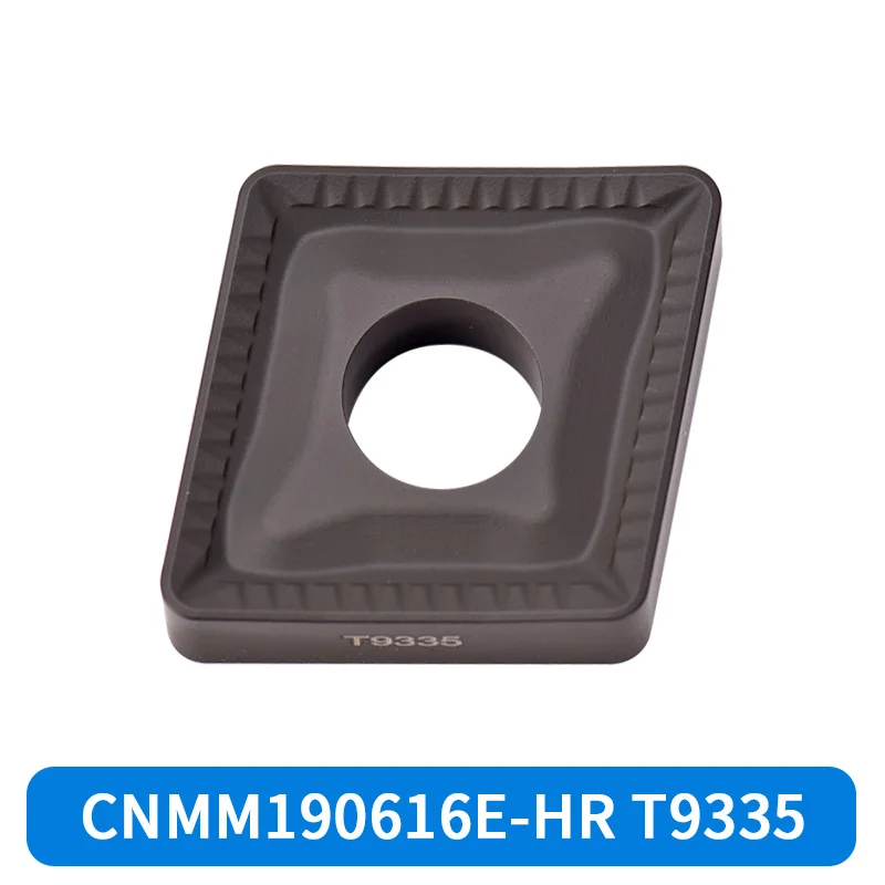 PRAMET Blade CNMM190624E-HR T9335 65HRC Altin Coated Triangle Shape Stainless Steel CNC Turning Tool 19.05mm 1 Year Warranty
