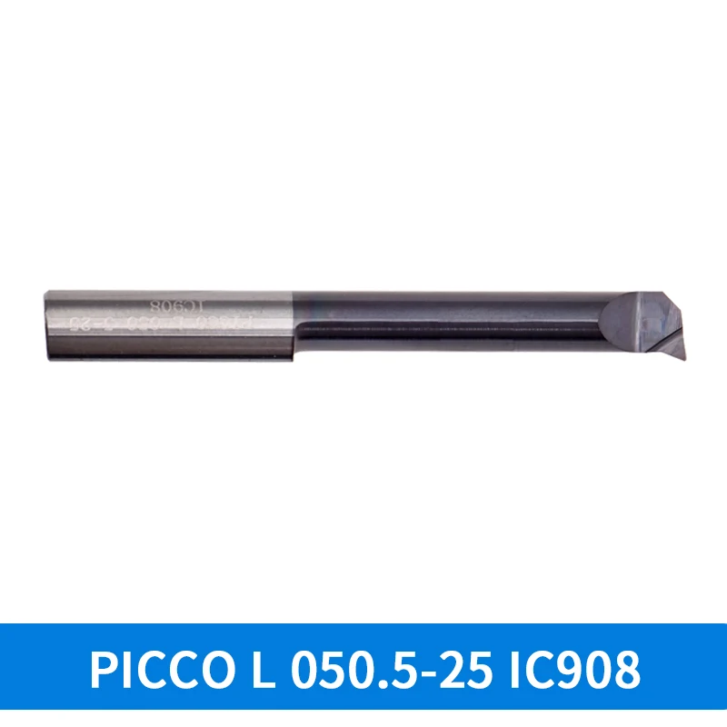 ISCAR Carbide Small Bore Boring Cutter PICCO L 050.5-25 IC908 Profile Reverse Tool for Efficient Boring Processing