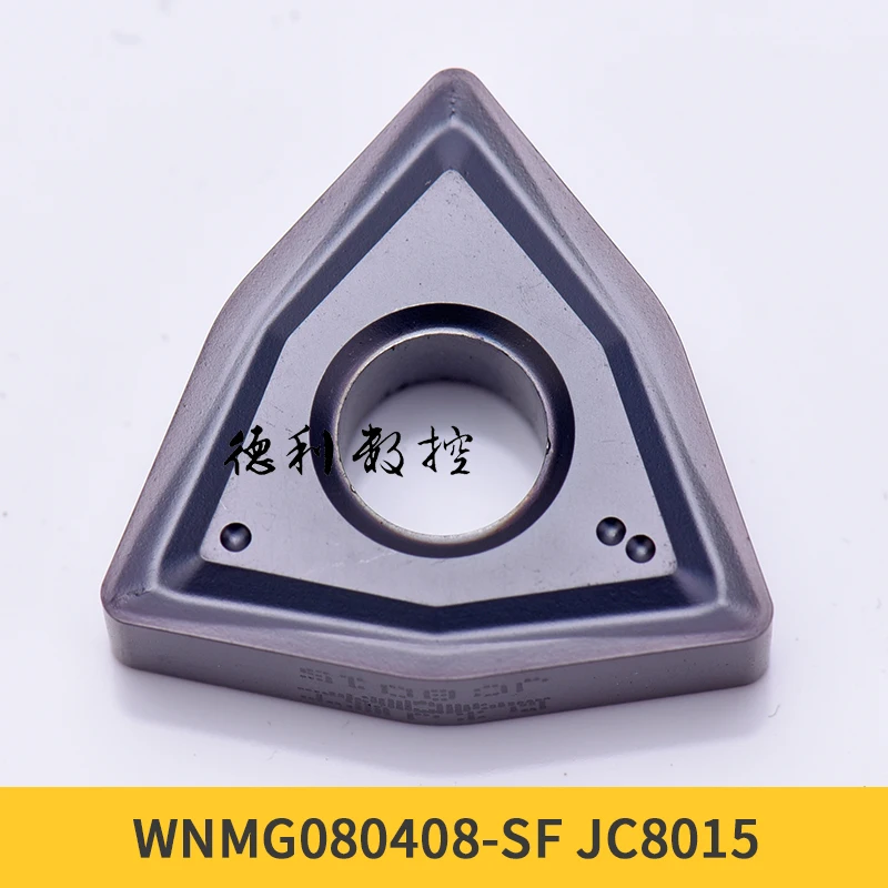 Dijet Inserts Metric Counterbore Bright Uncoated Hex Shank WNMG080408-SF 080404 JC8015
