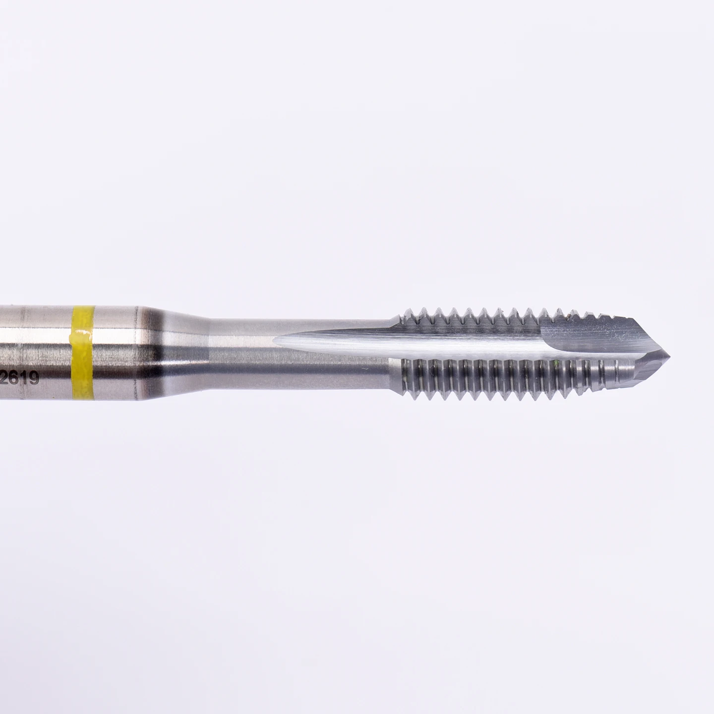 For DORMER Yellow Shark Line Spiral Tip Tap Die Shiny Chrome Plated M8 SBR HRC 58-62 3-Year Warranty