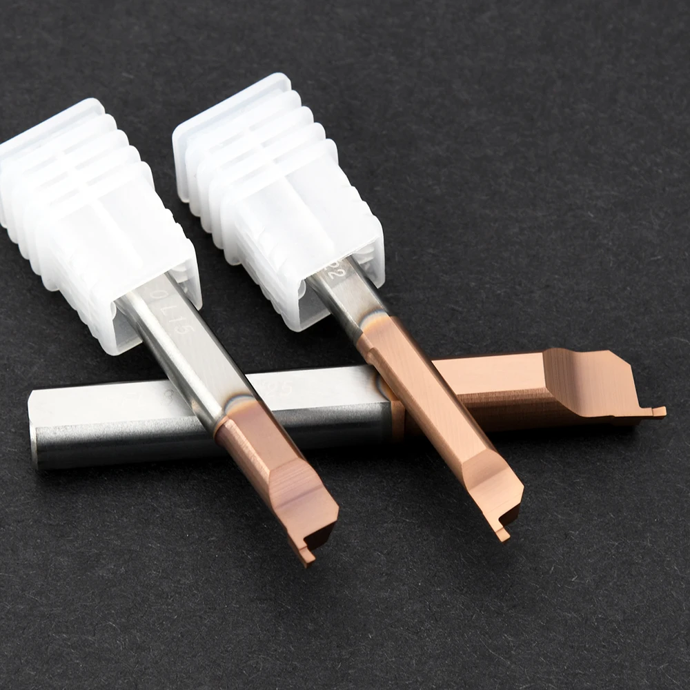 Micro-Diameter Tungsten Steel CNC Boring Tool End Face Grooving Stainless Steel Parts Processing Boring Bar Carbide Material