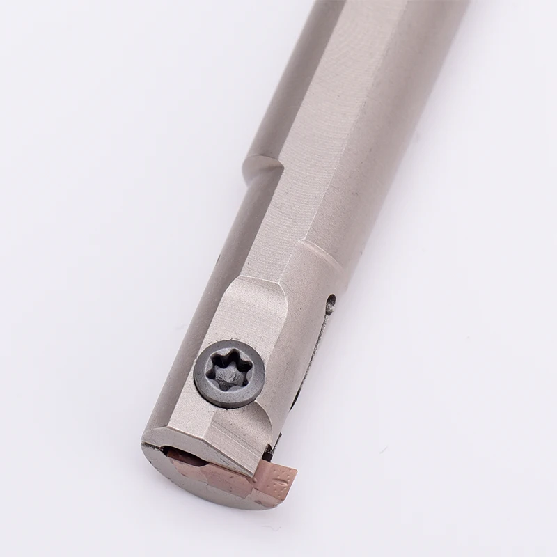 KEUE CNC Small Diameter Tdip300E-0.20 Ttsir12 Ingot Grooving Blade Tool Holder Internal Groove Turning Tool HRC80 Small Inner