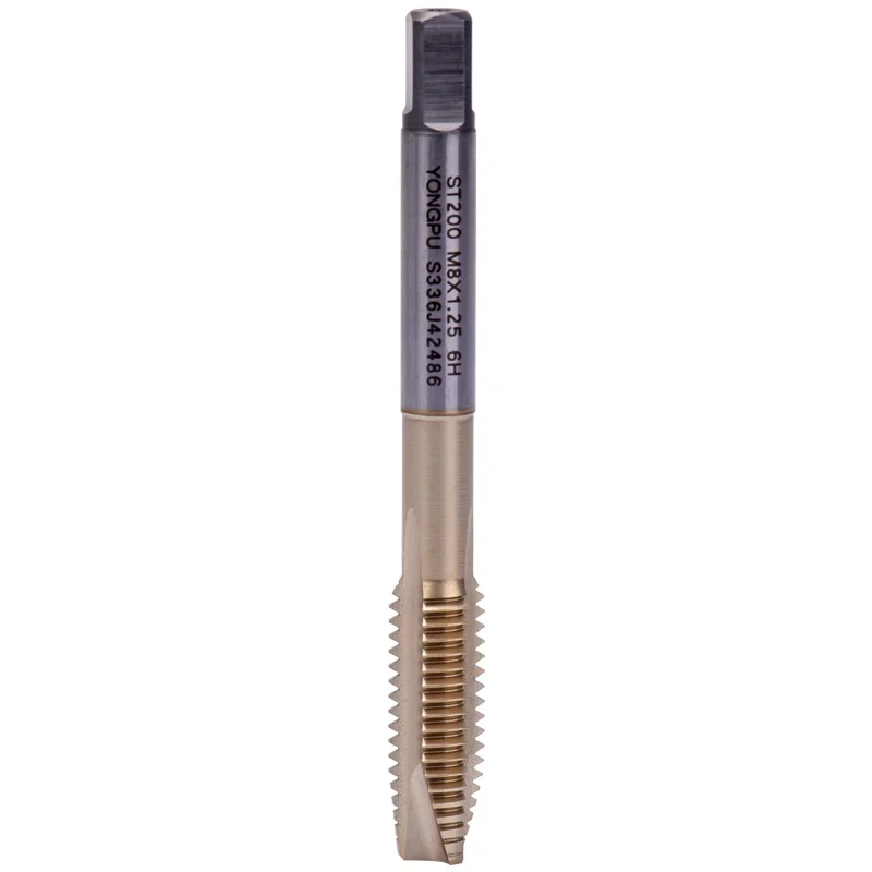 Special Metric Stainless Steel Titanium Alloy Drill M3 4 5 6 Puxian Tip Tap Imported Yongpu YP-STAP PVD Coated HRC92 Right