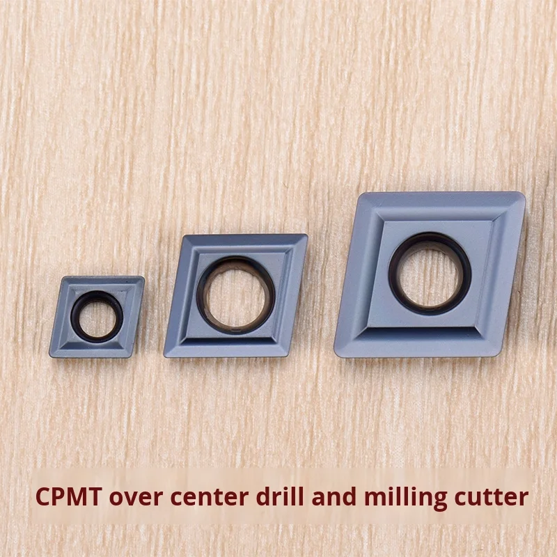 Square Drilling and Milling Inserts Cpmt060204/080204/090204/09030/120308/120408/160408 Customizable OEM Support