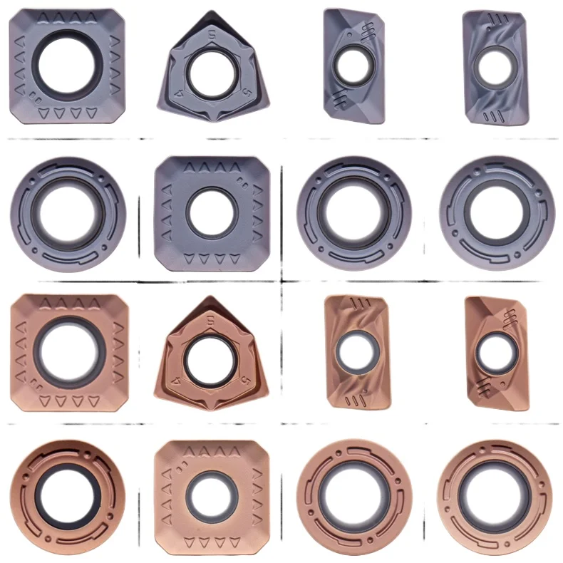 Zhuzhou Milling Insert APMT1135PDER-FM HS5130 1605 1604PDER 1003 5120 OEM Titanium Aluminum Nitride Coated 45HRC for TURNING