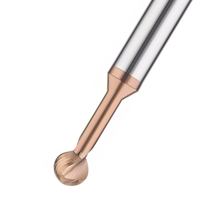 Lollipop Chamfering Cutter Arc-Shaped Coated Cutter Lollipop Coating Carbide Forming Ball End Mill Made in Mainland China