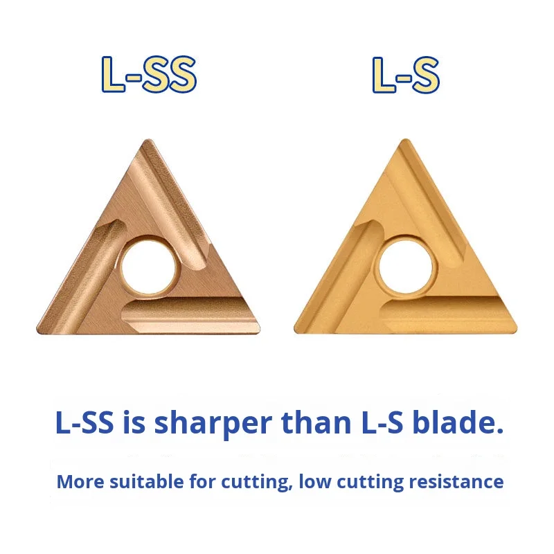 CNC Turning Inserts Triangle Shape No Coating No Hardness TNMG160404R-S KM240/TNMG160408R-S TNMG160404L-S