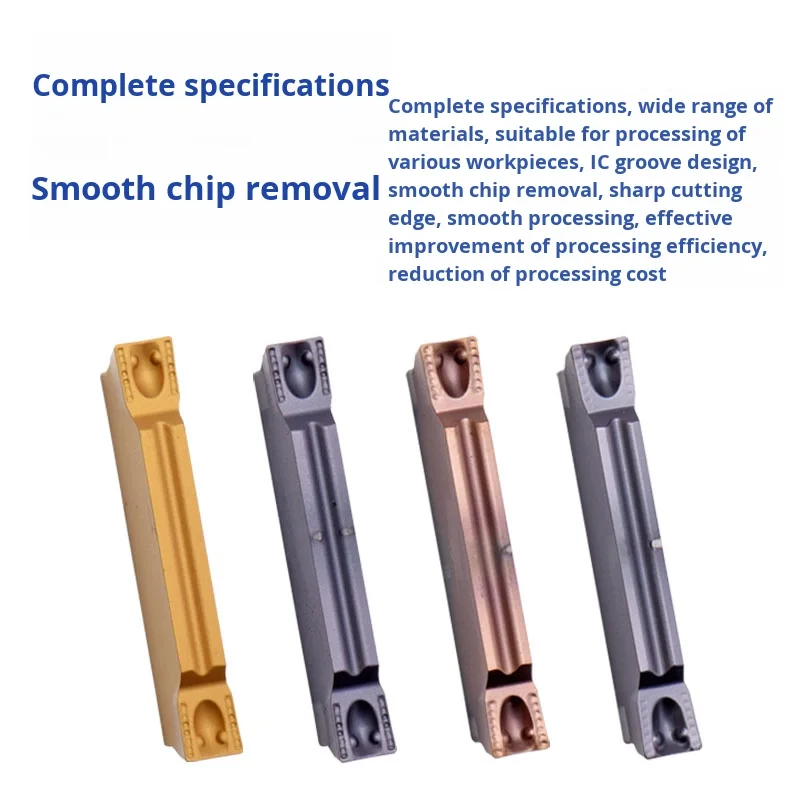 KEUE CNC Brand 3 Year Warranty No Coating CNC Grooving Inserts MGMN200 MGMN250 MGMN300-IC MGMN400-DR KM241B Made in China