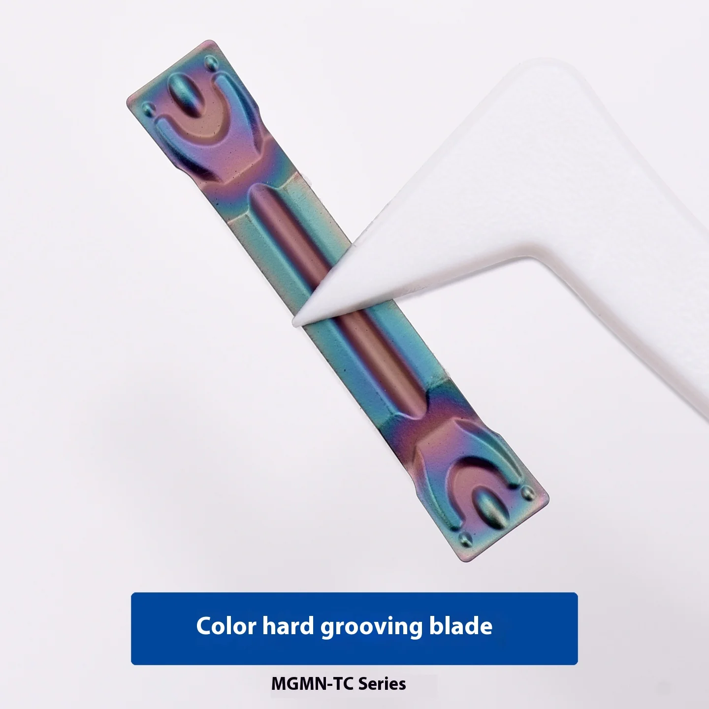 Colored Hardened Grooving Blade Mgmn2002/2502/3004/4004/5008-Tc 4860 CBN Coating Cutting Tools for Steel Tool Holder Box
