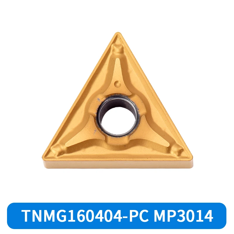 Zhuzhou Sol Triangle PVD CNC Blade TNMG160404-PC MP3014 for Machining Steel Parts