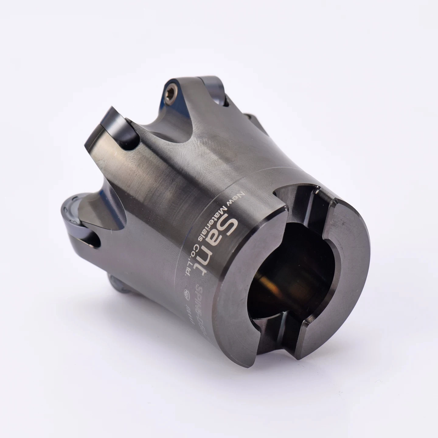 CNC Self-Rotating Insert Face Mill SPIN-D50-22-6Z, 6 Flute D50 Hole 22 Milling Tool for Nickel-Based High-Temperature Superalloy R6449 BS1001