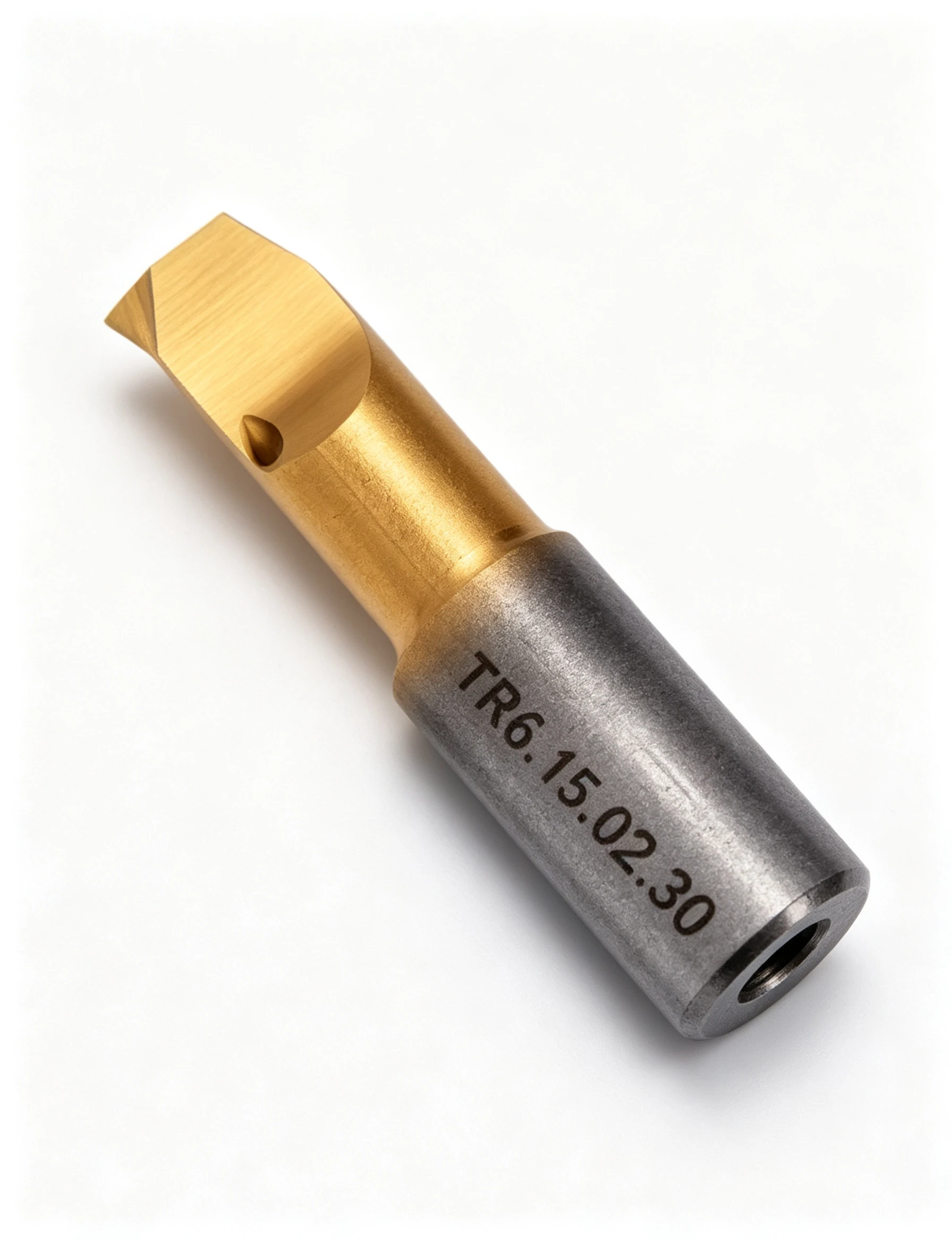 Horn Style Solid Carbide Small Bore Boring Tool, Through Coolant SD-MTR 5R0.2 L15 Internal Coolant Boring Bar