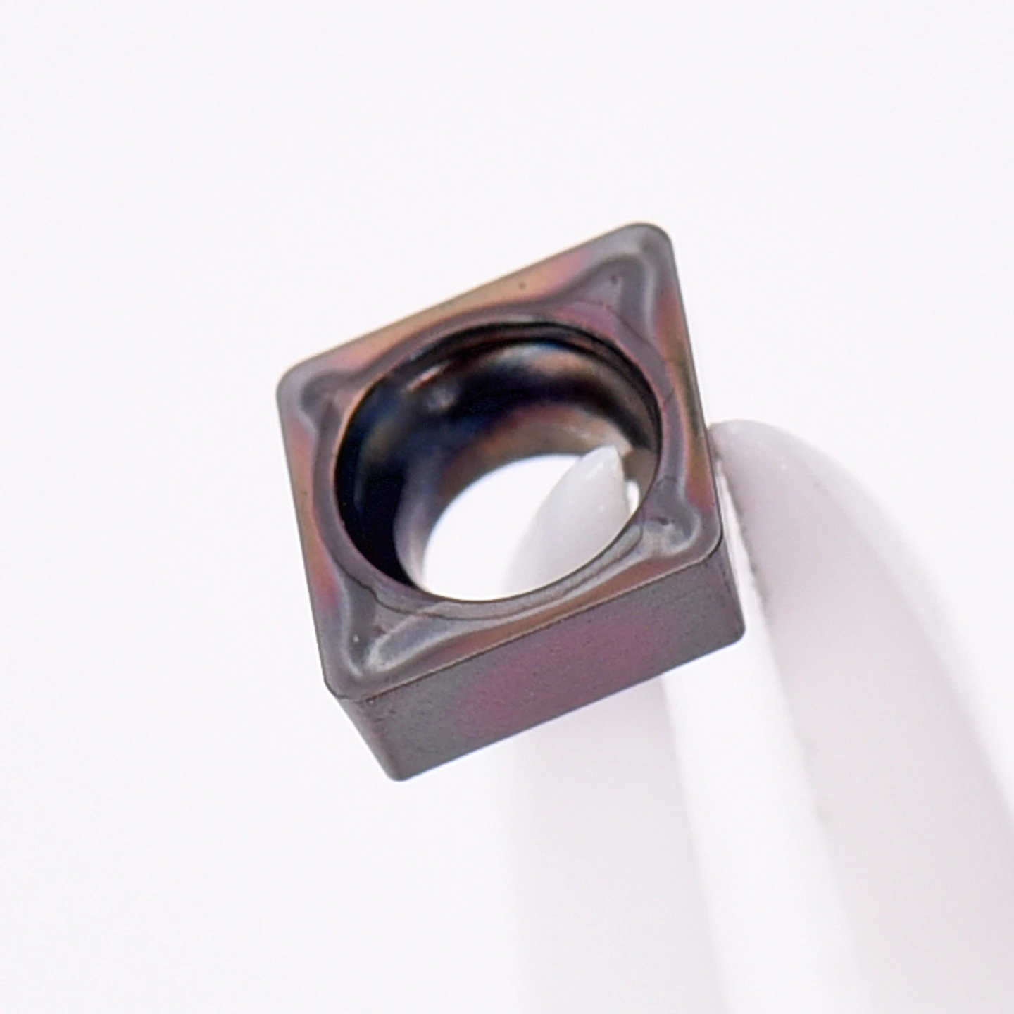CNC Indexable Diamond Internal Boring Inserts CCMT040104-DP Grade AP105-K, Precision Turning Insert for Hardened Stainless Steel Machining