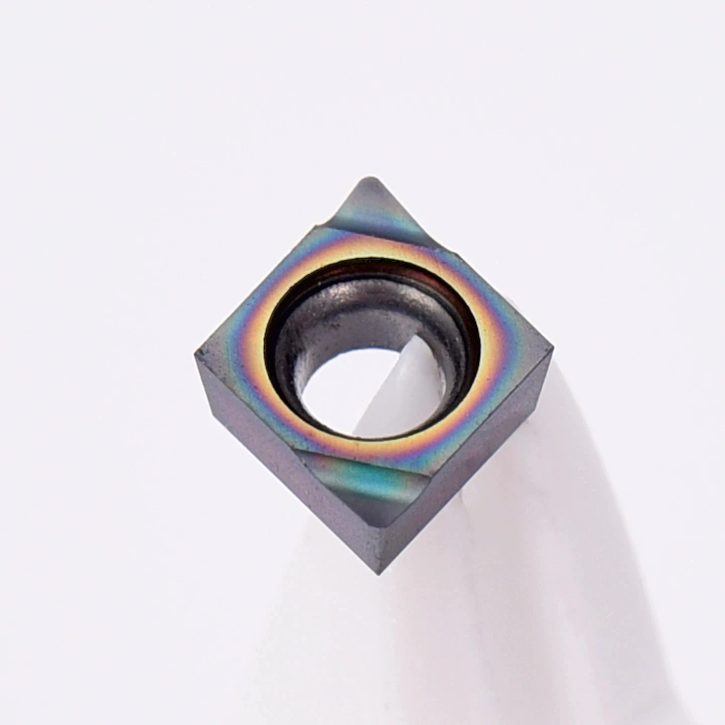 CNC Lathe Small Diamond Internal Hole Finishing Inserts CCGT040102 CCGT040104 Color Coated High Hardness Turning Tools